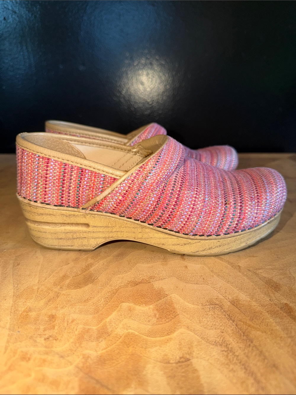 Dansko Pro Canvas Vegan Clogs Size 37 - Picture 3 of 7